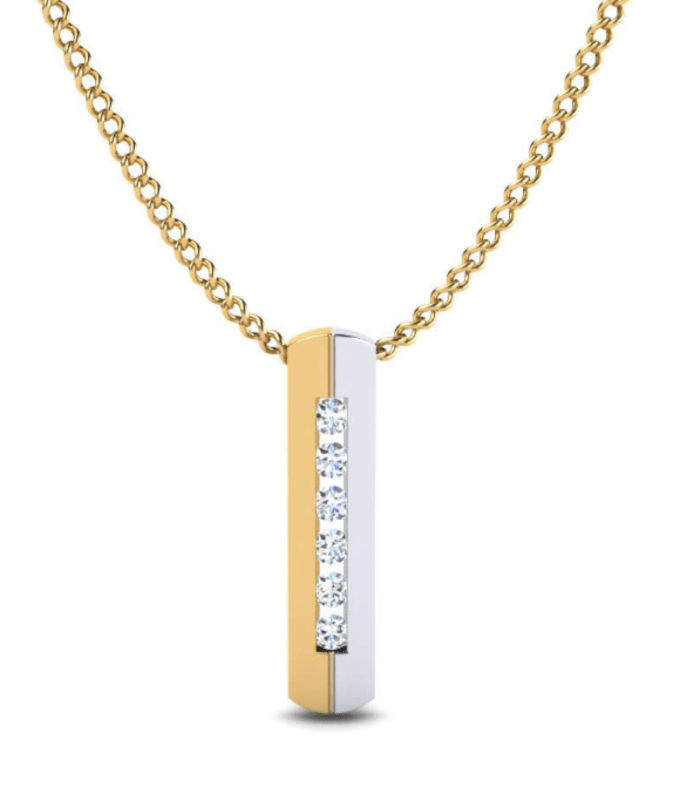 Personalised Vertical Bar Necklace, Custom Name Necklace for Women,  Bridesmaid Gifts, Personalized Gifts for Mom, Handmade Jewelry - Etsy