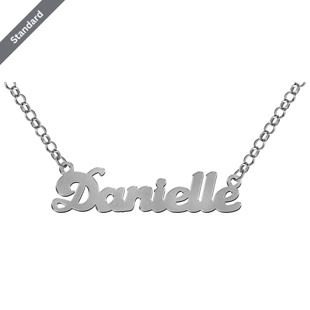 Silver Personalised Name Necklace Australia Silver Personalised Name Necklace Australia