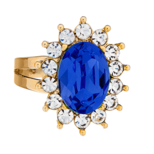 Lady Di Swarovski Crystal Ring